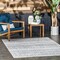 Nuloom Codi Moroccan Banded Machine Washable Indoor/Outdoor Area Rug 8ft x 10ft BIFR14A-8010 - alternate 1